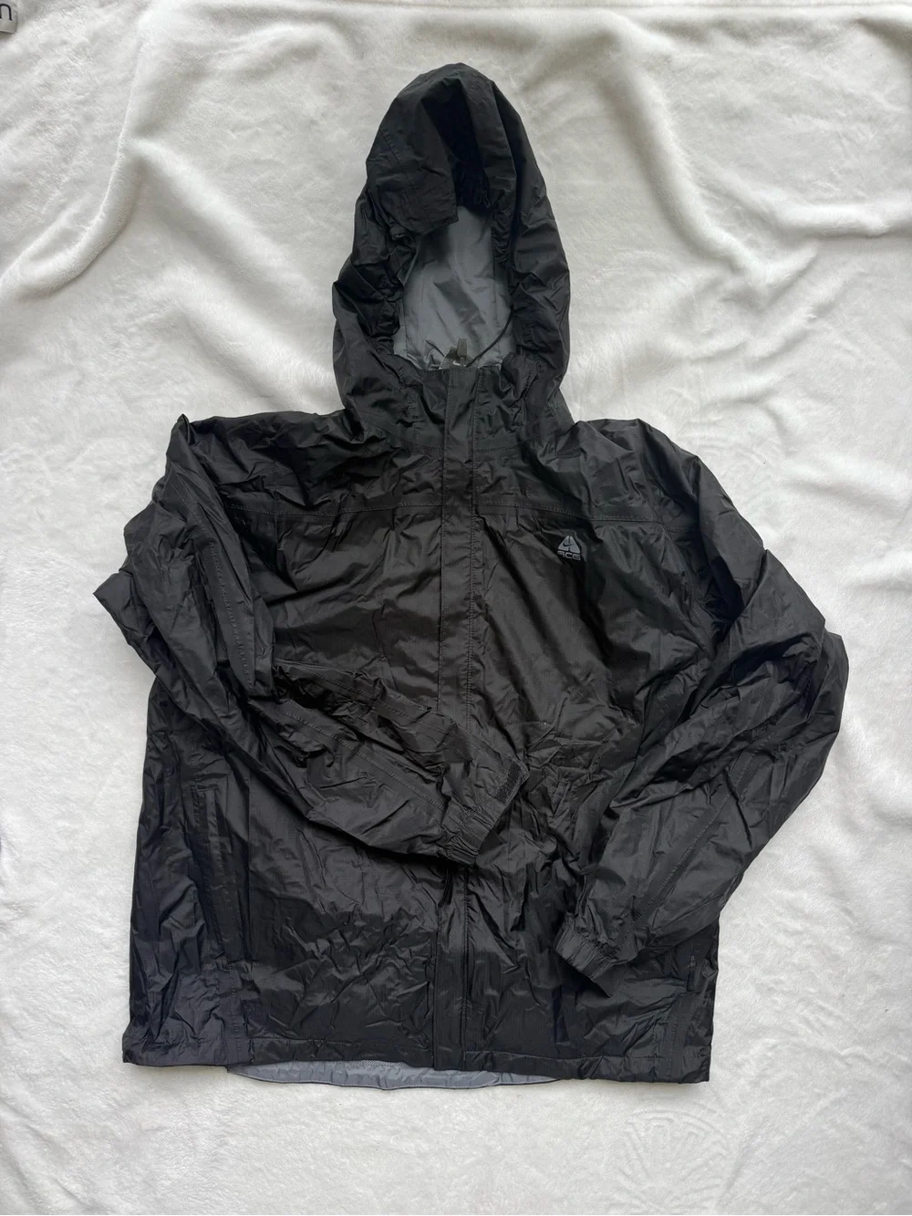 Nike Black Hooded Shell Jacket